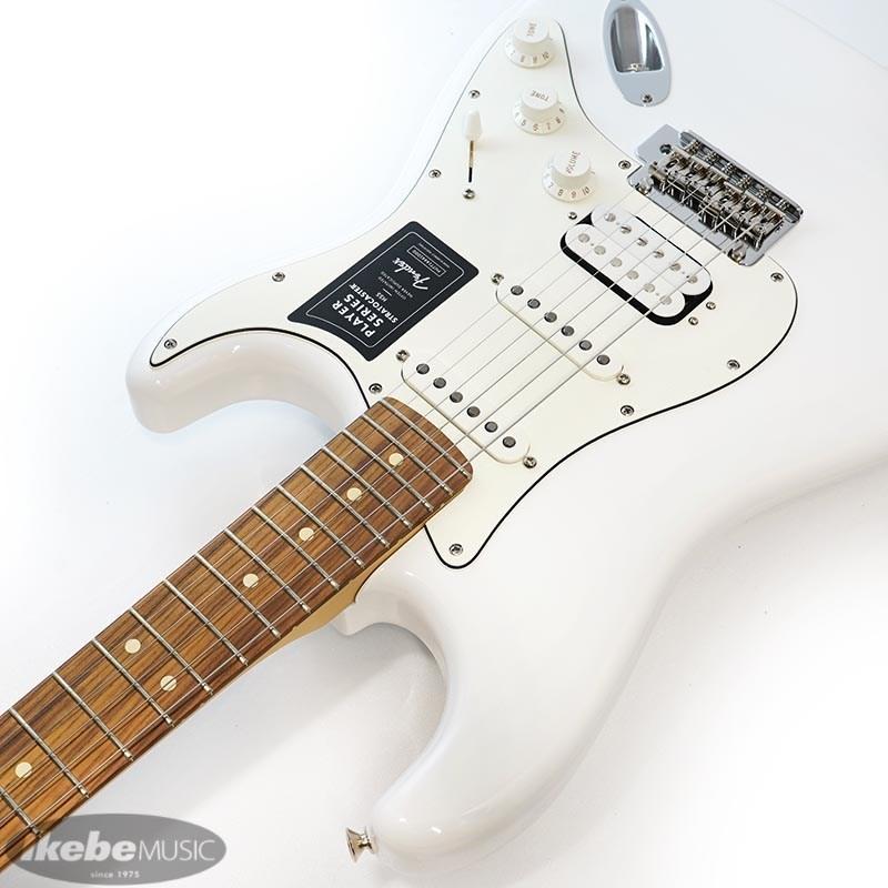 Fender MEX Player Stratocaster HSS (Polar White Pau Ferro) [Made In Mexico]