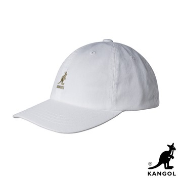 KANGOL- WASHED 棒球帽- 白色  W24S5165WT
