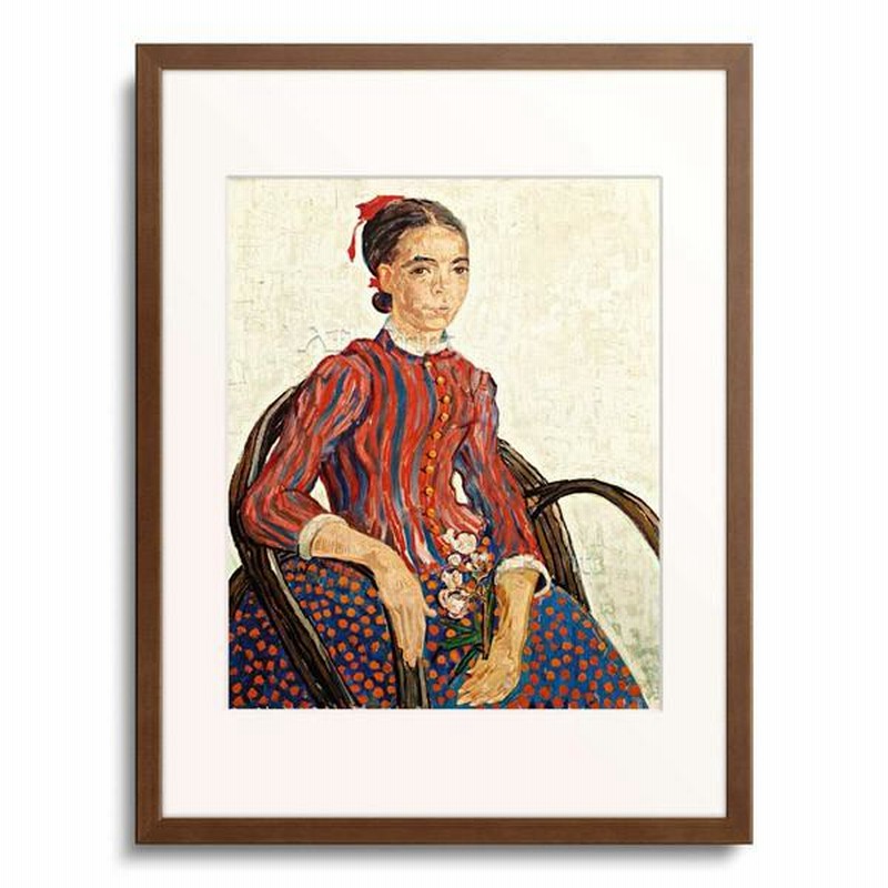 フィンセント・ゴッホラ ラ・ムスメ 複製画　世界の名画 フィンセント・ゴッホラ ラ・ムスメ 複製画 世界の名画