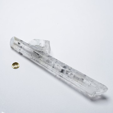 雪山水晶 | 白水晶 共生黑雲母 母子水晶 激光柱 天然水晶柱 S24CC13-69