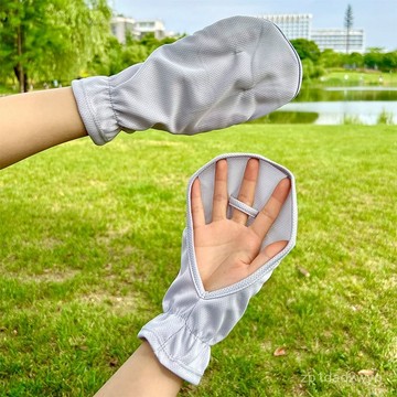 ✨臺灣熱賣18H✨【6.4萬人收藏】薄款透氣防曬手套女士夏季短款開車寬鬆防紫外綫遮陽戶外騎行露指
