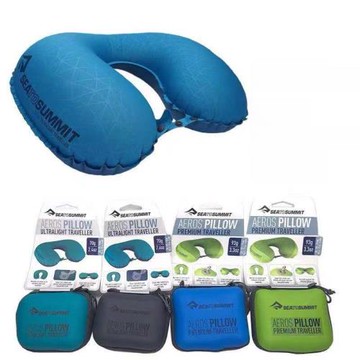 sea to summit 充氣枕頭U型枕飛機靠枕護頸旅行枕 易吹氣便攜睡枕