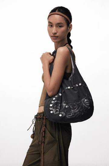 貝衍太極帆布袋 側背包