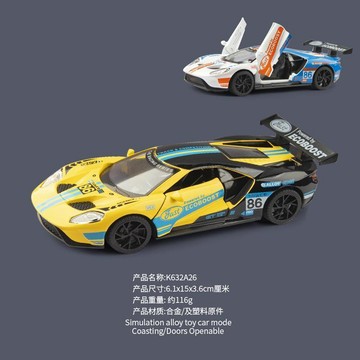 臺灣有貨🔥外銷合金車模1:28合金車小汽車子男孩禮物跑車模型車賽車AQJ