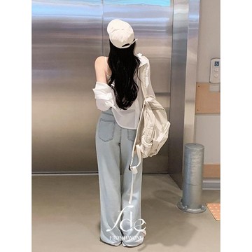 Codibook｜韓國 FROMDAYONE 今日輕盈寬鬆牛仔褲［預購］牛仔褲 女裝