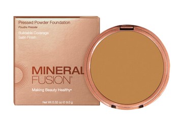 Mineral Fusion Pressed Powder Foundation Olive 4 0.32 oz