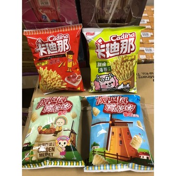 《省錢叔叔》聯華食品 卡迪那  寶咔咔 德州薯條 原味47g 田園蔬菜47g 茄汁60g 甜燒海苔60g 隨貨附發票