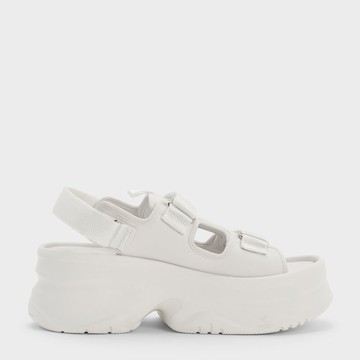 厚底運動風涼鞋