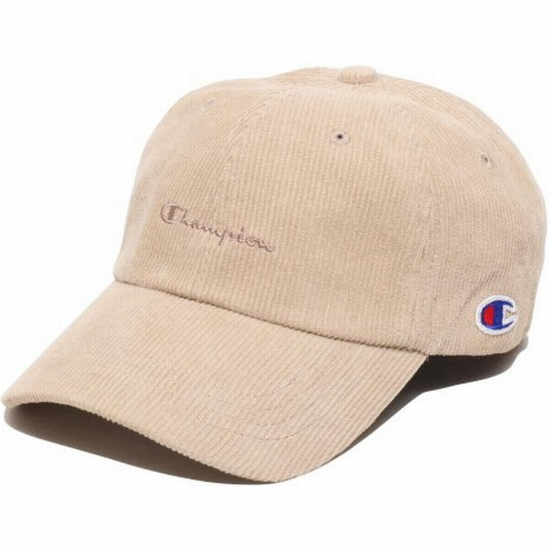 チャンピオン Champion キャップ コーデュロイ ロー キャップ ベージュ 18fa I 通販 Lineポイント最大0 5 Get Lineショッピング