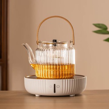 煮茶壺耐高溫玻璃茶壺泡茶專用電陶爐煮茶器家用養生壺茶具提梁壺