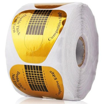 Barna 延甲凝膠塑形紙  混和顏色  1個