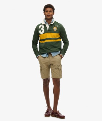 Superdry Men's Men's Organic Cotton Core Cargo Shorts Beige / Dress Beige - Size: 32