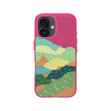 iPhone 16 Clear 粉漾桃 - 花花草草 / Flowers & Plants - 暖意森林