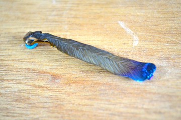 鈦金屬髮夾・羽毛造型鈦金屬髮夾 65mm