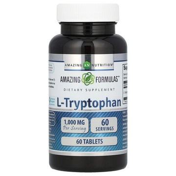 Amazing Nutrition, L-色氨酸，1000 毫克，60 片