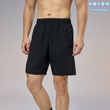 【速乾透氣】運動短褲 跑步褲 健身褲 沙灘褲 休閒褲 柔軟吸溼 彈力五分褲 夏季男士運動必備