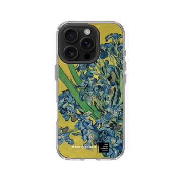 iPhone 16 Pro Clear 透明 - Van Gogh Museum - 鳶尾花