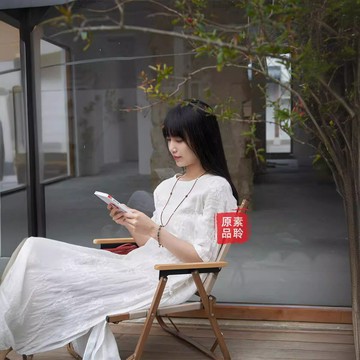 春夏季棉麻刺繡開叉長款改良旗袍寬松文藝女裝中國風連衣裙 S597鑫弘-素時衣櫥