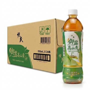 【悅氏】御露高山青茶 無糖無香料 一箱(550ml×24瓶)
