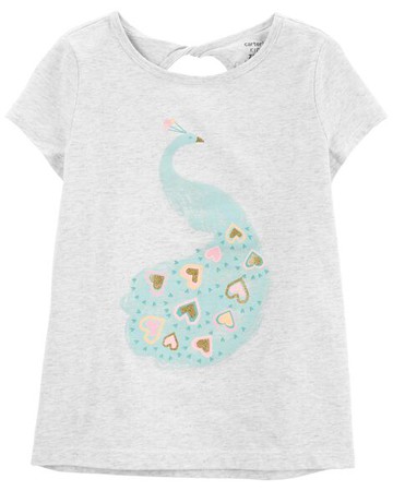 Kid Peacock Jersey Tee