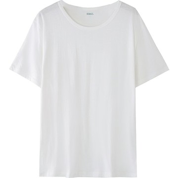 夏季新款 簡約背心2件裝宜而爽男士老頭衫棉製寬松中老年夏季t恤圓領短袖衫老人汗衫【MJ23307】