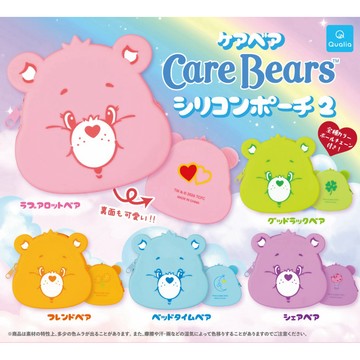 現貨 日本正版 KORO Care Bears 收納包2愛心熊小物包 收納袋 扭蛋