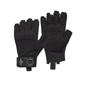 【【蘋果戶外】】Black Diamond 801864 Crag Half FINGER GLOVES 攀岩確保垂降半指手套/耐磨露指手 BD 攀岩登山露營