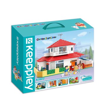 QMAN 蠟筆小新 野原新之助的家 QM46733 積木 Keeppley 公司貨