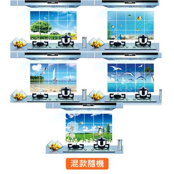 廚房防油貼海洋風景系列 混款隨機