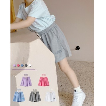 台灣現貨 兒童夏季休閒短褲 男女童運動褲 兒童五分短褲 兒童沙灘褲 女童短褲 男童短褲 百搭短褲 A01