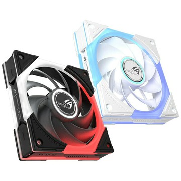 ASUS 華碩 ROG EURUX GR120 ARGB 正向扇 單入組 潮競白/90DA00J3-B00000 黑色/90DA00J0-B00000