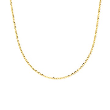 [義大利製/純銀] 細緻鎖骨鍊 / 金色（可調節） / Detailed Necklace