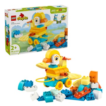 樂高 LEGO 10448 DUPLO-3 合 1 有輪動物