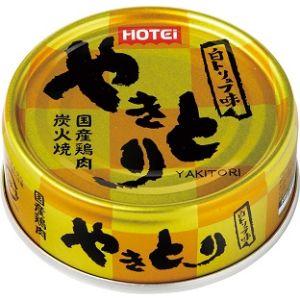 「ホテイフーズ」　やきとり白トリュフ味　70ｇ　6缶セット