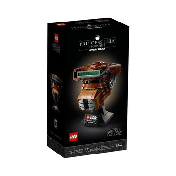 LEGO 樂高 星際大戰系列 75351 670片 18歲以上  莉亞公主 鮑許頭盔 多色  1盒