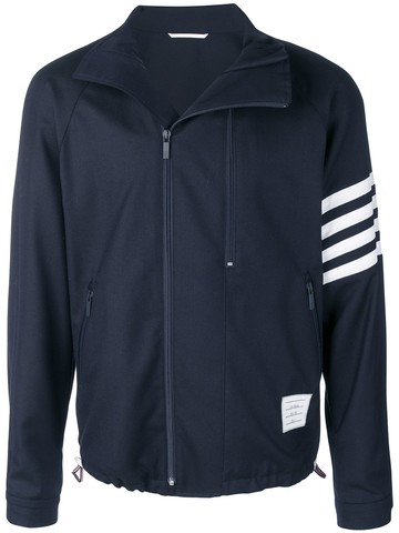 Thom Browne - double-zip jacket - men - Wool - 5 - Blue
