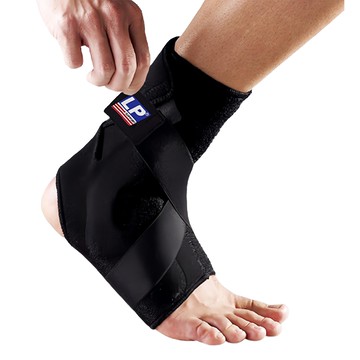 LP SUPPORT Z-Type纏繞穩定型護踝 黑色  M  1個