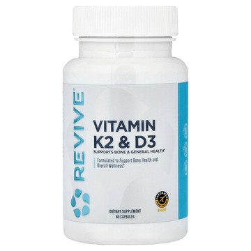 Revive, 維生素 K2 和 D3，60 粒膠囊