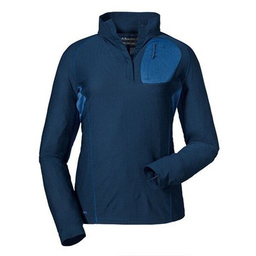 德國[Schoffel] Longsleeve rosaria 女排汗透氣抗UV長袖立領衫《長毛象休閒旅遊名店》