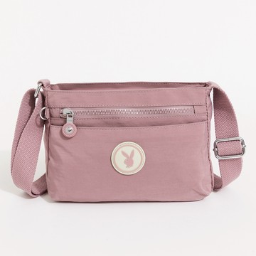 PLAYBOY - 斜背包  Daily Life系列 - 粉紫色