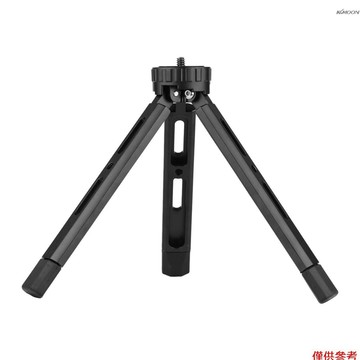 桌面三腳架 鋁合金 可摺疊便攜  1/4螺絲接口 適用單眼數位相機手機LED燈穩定器 最大承重15KG