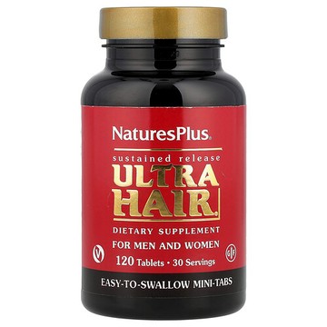 NaturesPlus, Ultra Hair®，男女適用，120 片