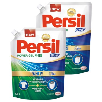 Persil 寶瀅 韓國原裝進口 強效淨垢 洗衣凝露補充包  1.5L  1包  2包