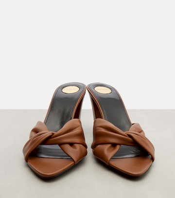 Saint Laurent Franciane 75 leather mules