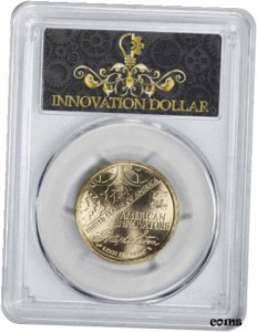 アンティークコイン コイン 金貨 銀貨 Innovation Dollar 1st Patent Position A MS67 PCGS First Strike 2018-D