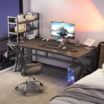 電腦桌 長條桌 床邊桌 辦公桌 洽談桌 電競桌 電腦桌臺式簡易臥室書桌學生家用學習桌子成人辦公桌長方形電競桌