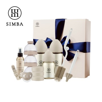 小獅王辛巴 蘊蜜鉑金PPSU新生蜜意禮盒－限宅配【贈心意提袋】