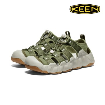 KEEN 男款 HYPERPORT H2 1028654 織帶涼鞋 / 橄欖綠