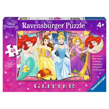 Ravensburger 德國維寶 拼圖 迪士尼公主閃光 Set 60片 4+  迪士尼公主  1盒