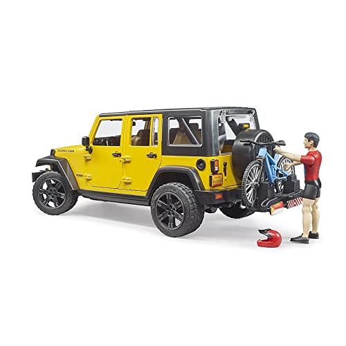 bruder ブルーダー Jeep Rubiconマウンテンバイク（フィギュア付き